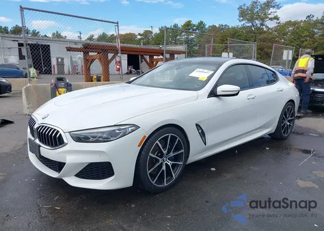 2020 BMW 840I Gran Coupe xDrive from USA, damaged, VIN WBAGV4C04LCD73547